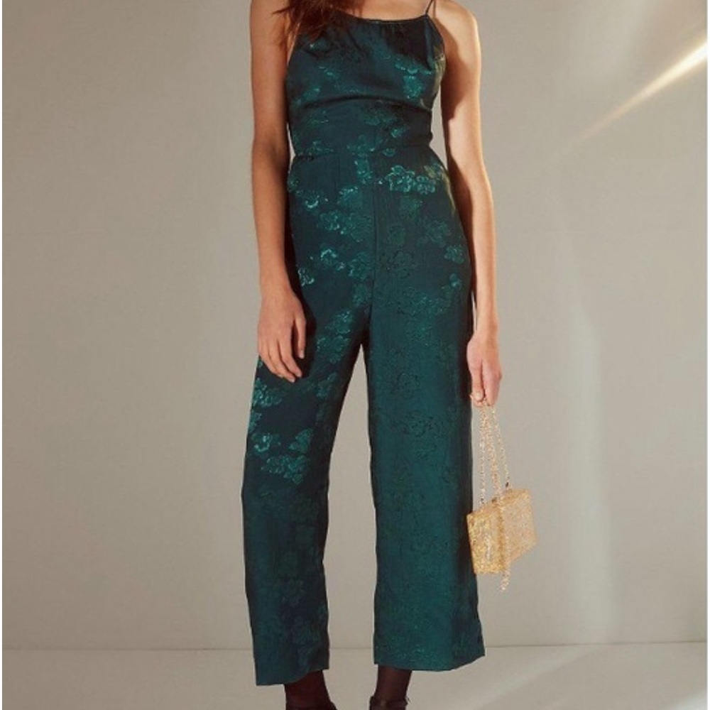 Urban Outfitters Jade Green Jumpsuit - Picture 2 of 7